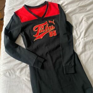 Puma x Fubu Long Sleeve Black dress